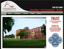 Tablet Screenshot of constructiontechkc.com